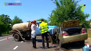 ДТП на Тираспольском шоссе в Одессе: пострадали три человека