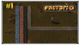 Factorio | Нубо старт без модов #1