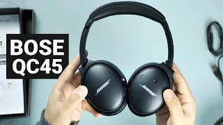 Why the Bose QC 45 are my favorite headphones