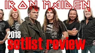 Iron Maiden "Legacy Of The Beast" Tour 2018 Setlist Review & other Revelations
