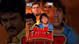 Gair Kaanooni {HD} Hindi Full Movies - Govinda, Sridevi, Rajinikanth - Hit Film - With Eng Subtitles