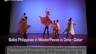 Ballet Philippines in MasterPieces at Katara Doha