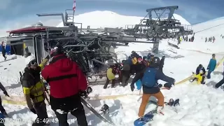 18  трагедия в гудаури   грузия   Accident in Gudauri, Georgia Ski