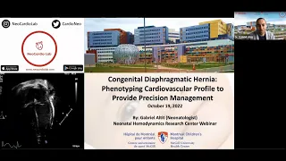 Congenital Diaphragmatic Hernia - Phenotyping Cardiovascular Profile to Provide Precision Management