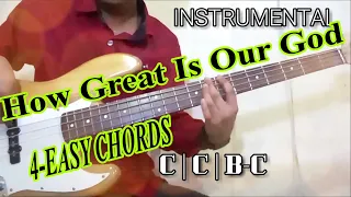 Chris Tomlin - How Great Is Our God (bass cover +chords)