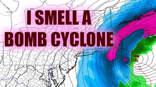BOMB CYCLONE threat increasing with blizzard potential Friday night into Sat+ for S. New England