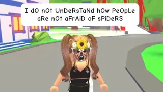 I dO nOt UnDeRsTaNd hOw PeOpLe aRe nOt aFrAiD oF sPiDeRs ~ Roblox meme 2021