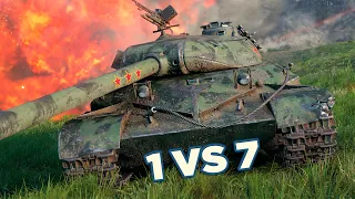 WZ-111 model 5A • 1 VS 7 • World of Tanks