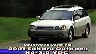 2001 Subaru Outback H6-3.0 VDC - MotorWeek Retro