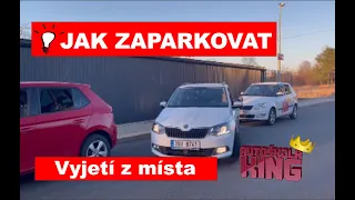 Jednoduché vyjetí z podélného parkování / Easy exit from paraller parking