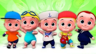 п’ять маленьких дітей | пісні для дітей | Five Little Babies |  Baby Videos | Nursery Songs For Kids