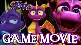 The Legend of Spyro Trilogy Full Game Movie | All Cutscenes