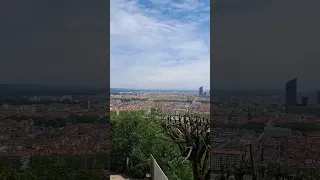 A view of lyon france 4k