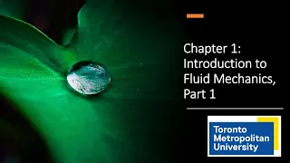 Introduction to Fluid Mechanics: Part 1