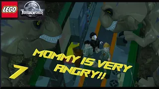 Lego Jurassic  World Ep 7: Mommy is Very Angry!!