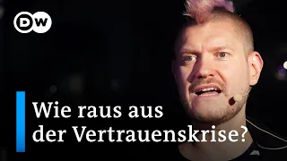 Sascha Lobo: Das zerrüttete Vertrauen der Deutschen in die Politik | DW Nachrichten