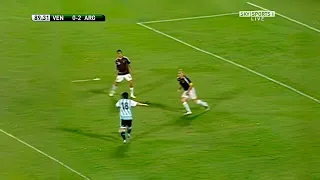 Messi Scores Thunderbolt vs Venezuela (WCQ) (Away) 2007-08 English Commentary