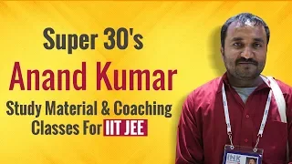 Super 30's Anand Kumar Clears Doubts Related To Study Material And Coaching Classes For IIT JEE