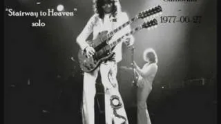 Led Zeppelin 1977 06 27 Stairway to Heaven solo