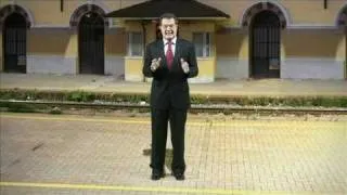 Guzzanti Recital - Romano Prodi alla stazione