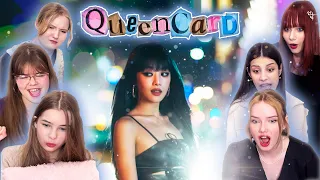 COVER DANCE TEAM's REACTION TO (G)I-DLE  ((여자)아이들) - 'Queencard' (퀸카) (eng subs)