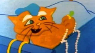 Classic Sesame Street animation - a curious cat