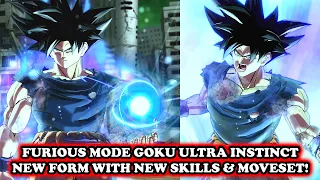 *SERIOUS MODE GOKU ULTRA INSTINCT* NEW Transformation [New Skills] | Dragon Ball Xenoverse 2 Mods