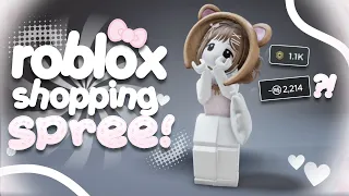 1.1k+ roblox shopping spree!! | @sxshim