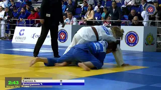 70 kg Карпова А Колотушкина Т 11 11 2018 Т2 Первенство России среди юношей и девушек до 18 лет