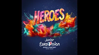 Heroes - Jesc 2023 Common song - KARAOKE (with backing vocals)