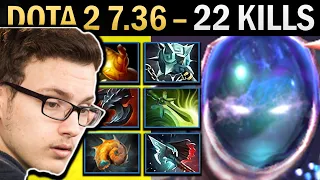 Arc Warden Gameplay Miracle with 22 Kills and Butterfly - Dota 2 7.36