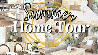 SUMMER HOME TOUR 2021 | FARMHOUSE, COUNTRY CHIC DECORATING IDEAS | DECOR IDEAS FOR LATE SUMMER
