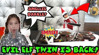 Elf On The Shelf's EVIL TWIN Is Back! Return Of Smellie Darkle!