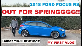 TAKING MY FOCUS RS OUT OF STORAGE FOR THE SPRING! (MY FIRST VLOG)