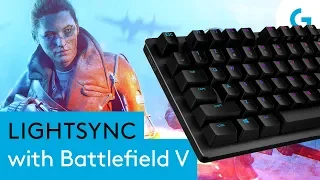 Logitech G LIGHTSYNC with Battlefield V