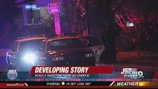 One man dead, another critically injured in shooting near UA campus