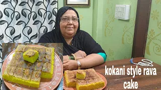 kokani traditional rava cake recipe| making for order in Hindi/urdu by mahek kitchen