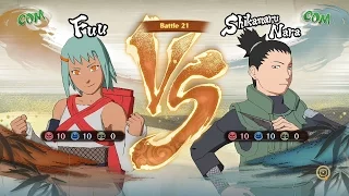 Naruto Shippuden: Ultimate Ninja Storm 4, Fuu VS Shikamaru Nara!