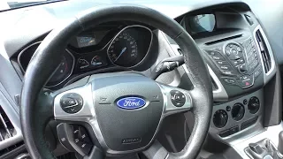 Ford Focus 2013 1.6 147.000 пробега, Обзор и Тест Драйв