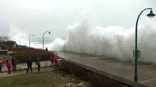 Grande Marée Saint-Malo 31/01/2021