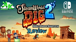 SteamWorld Dig 2 - Nintendo Switch Game Play and Review