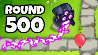 This Is What A Round 500 Pink Bloon Looks Like (Bloons TD 6)