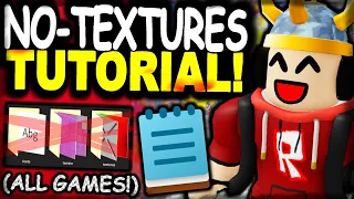 HOW TO DELETE/REMOVE ROBLOX TEXTURES IN 2022! NEW METHOD! (ROBLOX LOW-POLY MODE)