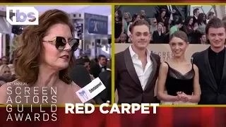 Susan Saranon: Red Carpet Interview | 24th Annual SAG Awards | TBS