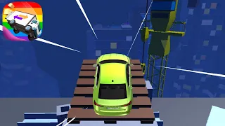 Crash Delivery! Destruction & smashing flying car! I Unlock Skoda Octavia Sedan Android-iOS Gameplay