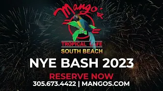 Mango's Tropical Cafe South Beach NYE Celebration!