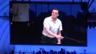 140913 - Hank Azaria (Chief Wiggum) performing Let it Go @ The Simpson Take the Hollywood Bowl~