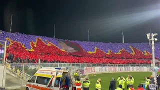 Coreografia Fiorentina vs Juventus 2.3.22 C.Italia