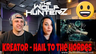 KREATOR - Hail To The Hordes (OFFICIAL MUSIC VIDEO) THE WOLF HUNTERZ Reactions