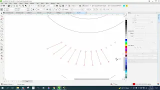 Corel Draw Tips & Tricks Rotate Equal lines around a none round object Part 3 BLEND